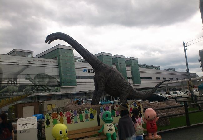 恐竜が動く