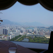 広島城を上から〜