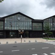 綺麗になった しなの鉄道の駅