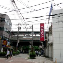 この写真の左側にある