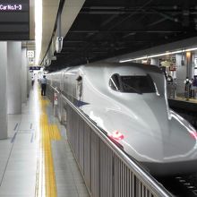 品川駅で乗車した列車を撮影。