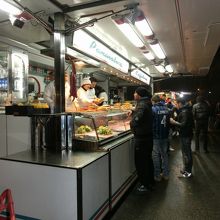 スタジアム外の売店