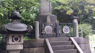 大政奉還に対抗して官軍と戦った彰義隊戦士の墓！