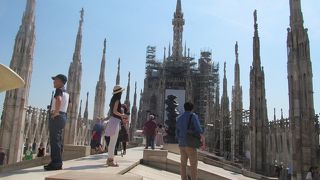 ミラノ市街を一望の天空の観覧ポイント