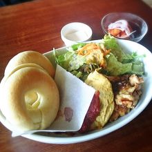 ベーグルサンド1188円