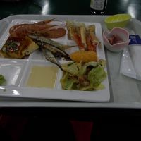 夕食バイキング：一例：写真以外の食べ物多種ありました。