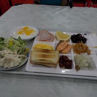 朝食バイキング：一例：他にも多種ありました。