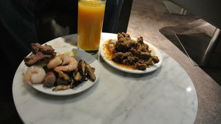 食事メニューが充実