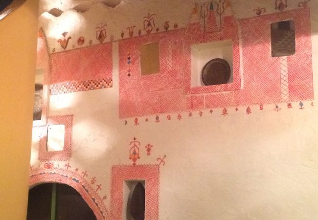 インド料理のおしゃれ店内