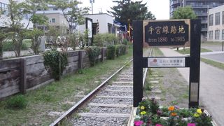 国鉄手宮線の跡地