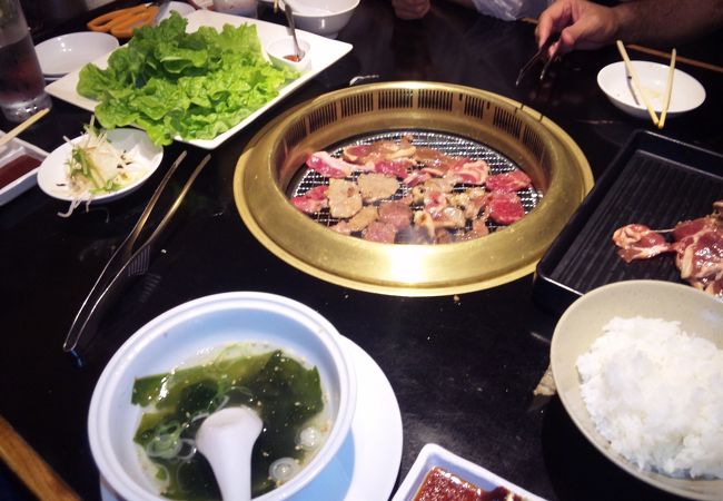 ジンギスカンが美味しい♪