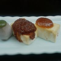 三つの異なる味の味噌田楽