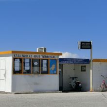 パリキアのバスターミナル