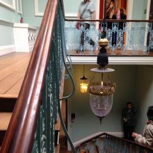 2階にも上がれます