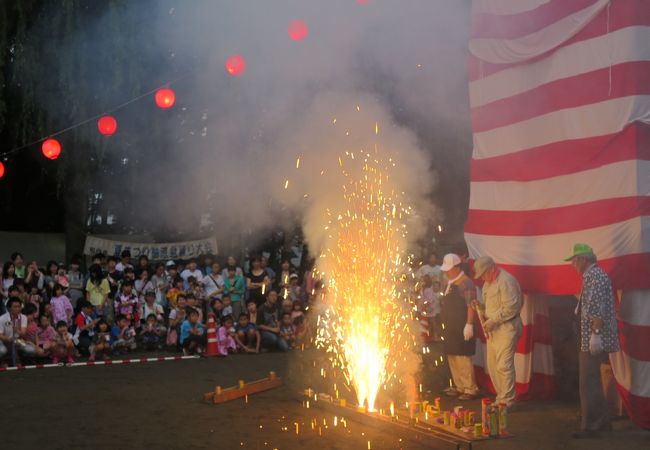 小さな子供が楽しめる夏祭り