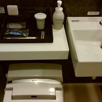 トイレの所の棚が大きくて便利。