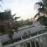 ２階なのでやや木々が邪魔です