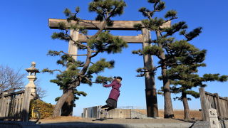 伊勢神宮にあった鳥居です