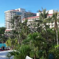 ラナイからメインタワーとプレミアタワーが見えました