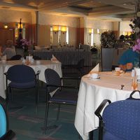 朝食ビュッフェでカプチーノも注文できました