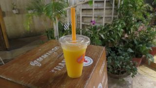 安心のマンゴーシェイクでした！