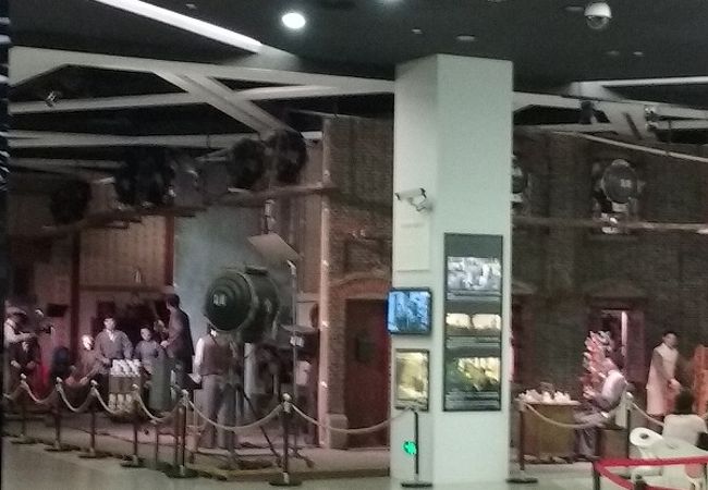 中国における映画100年の歴史を紹介しています。