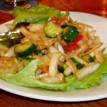 バラエティに富んだ料理