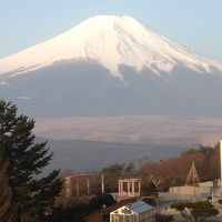 部屋から見えた富士山