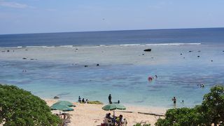 一番人気のビーチ