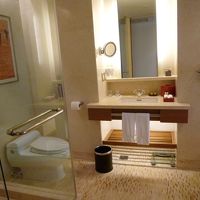 デラックスルーム（ツイン）のバスルーム