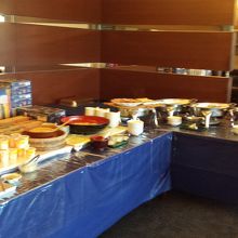 朝食ビュッフェ