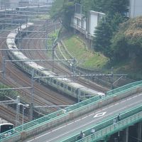 車両が長いので、百足が走っているみたいです(笑)