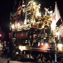 去年の江差のお祭りです。