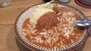 スパイシーなカレー　うまいです
