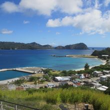 神社経由で下る