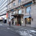 ヘルシンキ中央駅前のクラシックホテル