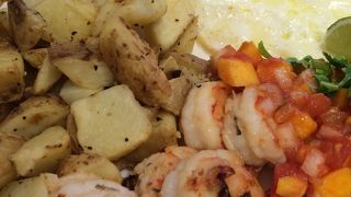 夏休みの朝食に