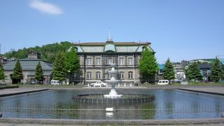 噴水がある公園