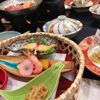 盛りだくさんの夕食