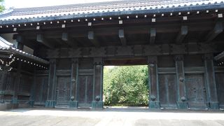 重要文化財の黒門