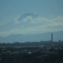 タワーからみる富士山