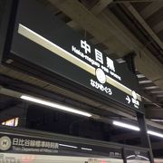 この駅は、東京急行電鉄・東京地下鉄の駅で、乗換のためには便利な駅です。