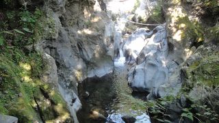 溶岩とはちがう独特の景観