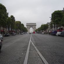 シャンゼルジェ大通りから