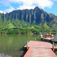海ツアー　養魚池