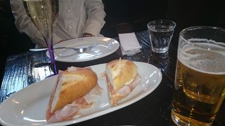 軽食もおいしい