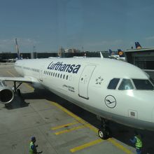 機内はまあまあ