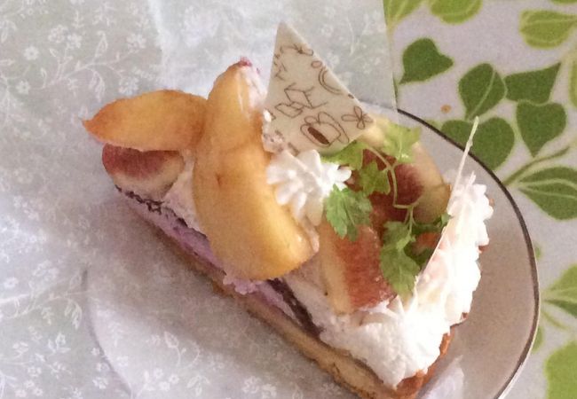 大きなタルトがとても美味しかったです。