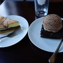 チーズケーキ＆ブラウニー