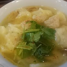 柚子塩ワンタン麺